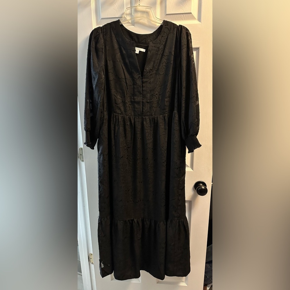 Chico’s black maxi dress